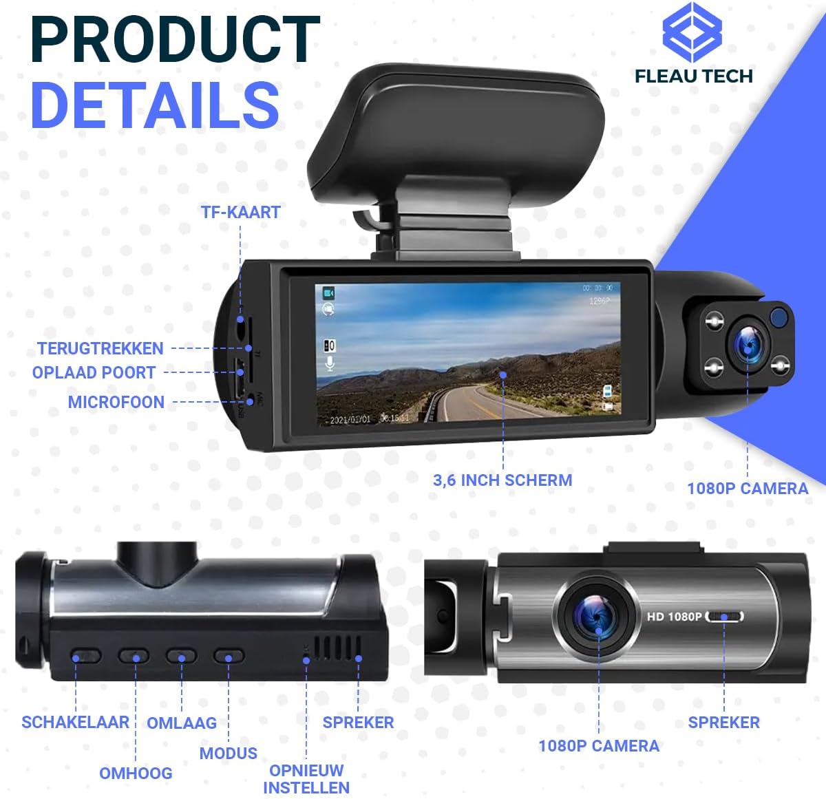 VisionDrive Elite X Dashcam